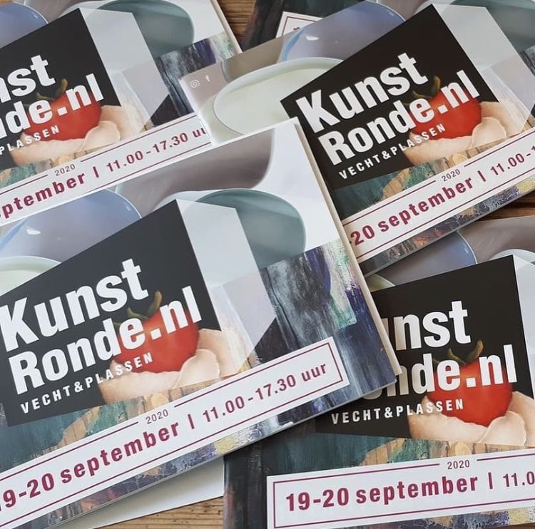 Even omstickeren, maar dan heb je ook wat! Kunstronde 19&amp;20 september.