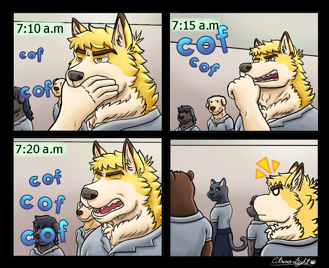 CitrinoLight's tweet photo. Luego de un tiempo sin poder publicar eh regresado con éste nuevo comic, referente a una experiencia tonta y graciosa que pasé, bueno disfruten#digital #furryshepsky #arte #digitalart #furryPanamá #furryart #citrinolight  #furrycomic  #furrycat #furrydog #schoolcomic #furryschool https://t.co/7EgW0uq373