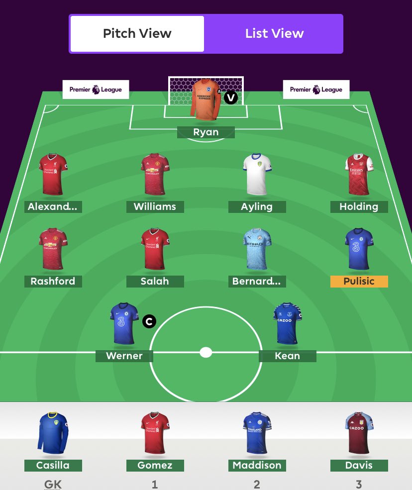 FPLdog's tweet photo. FIRST DRAFT BEFORE FIXTURES ⚽️ https://t.co/W6P7F3cGFD