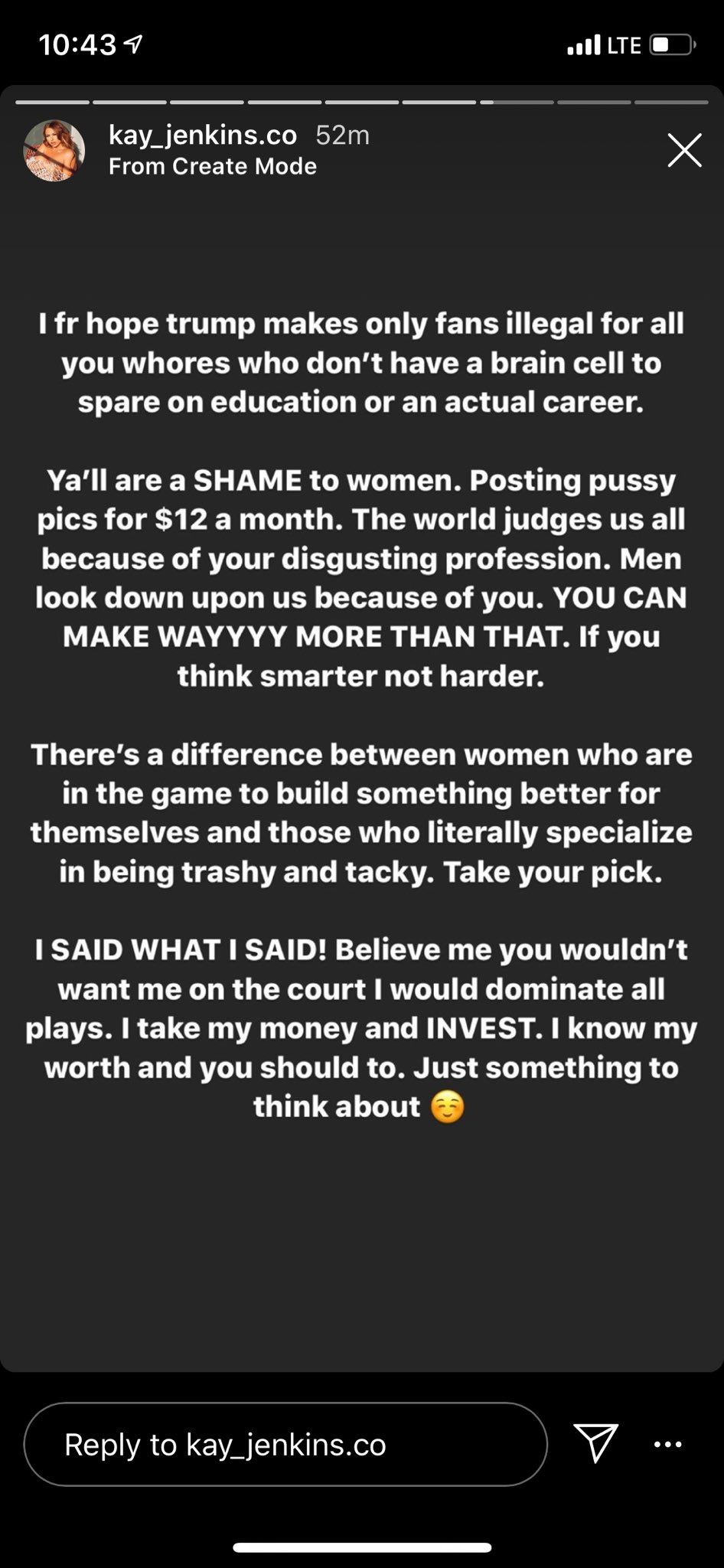 JINX ♈️♈️♈️ on Twitter "New post on onlyfans special for Kay Jenkins