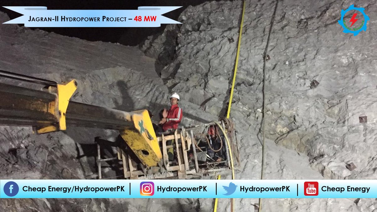 HydropowerPk's tweet photo. #48MW #Jagran_II Hydropower Project is run-of-the-river scheme #under_construction on the Jagran Nullah, a tributary of River Neelum. This project will contribute 162.24 GWh energy to National Grid annually. https://t.co/wfT3Oph8H3