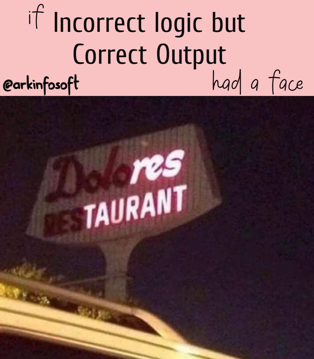 Ark_Infosoft's tweet photo. Comment down who faced the same situation in their lifeπ.
#arkinfosoft #developers #logic #programmingjoke #technology #memes2020 #coder #webdevelopment #ThursdayThoughts #memesdaily
#mobileappdevelopment #Funniestmemes https://t.co/AcFFOjvFWM