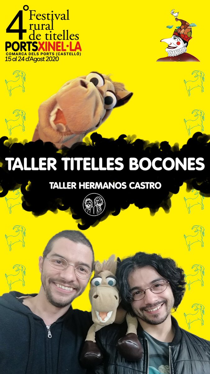 ateliercastro's tweet photo. @Portsxinella Construye tu títere bocón de la mano del @Portsxinella y @ateliercastro 

https://t.co/E93F5Dc9Qp https://t.co/r13u5SLZkJ