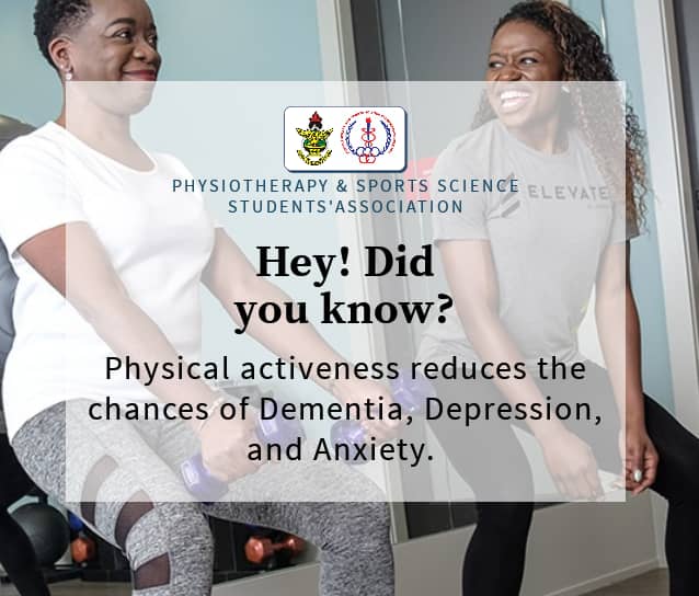 passsaknust's tweet photo. Get informed! Be physically active to reduce your risk level to or even prevent various health conditions.
#physiotherapy #physiotherapist #physio #fitness #wellness #exercise #exerciseismedicine #goodhealth #bephysicallyactive #settingthepaceinpreventivehealth๐ฏ https://t.co/V1zm8bhYif