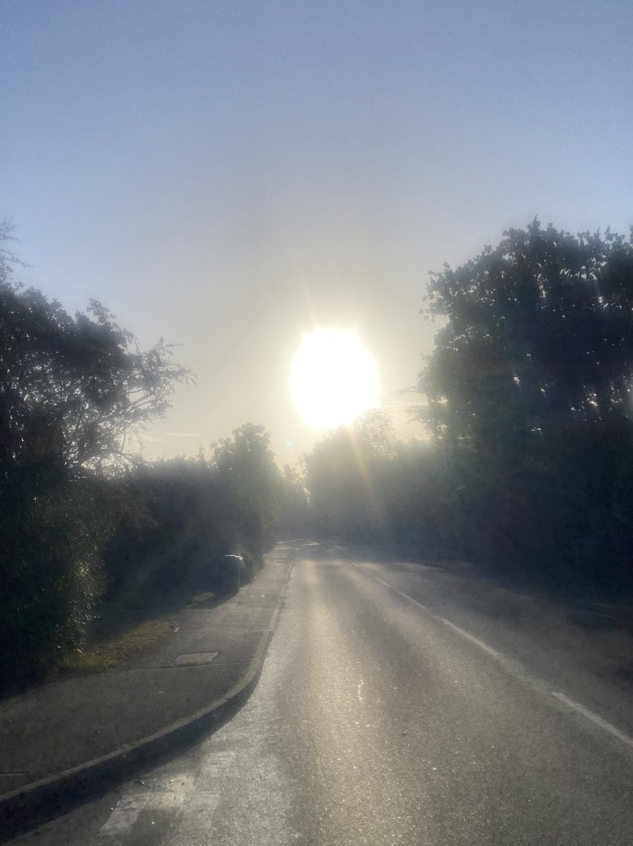 Nice to get out early and get a few miles in! #running #miles #summer