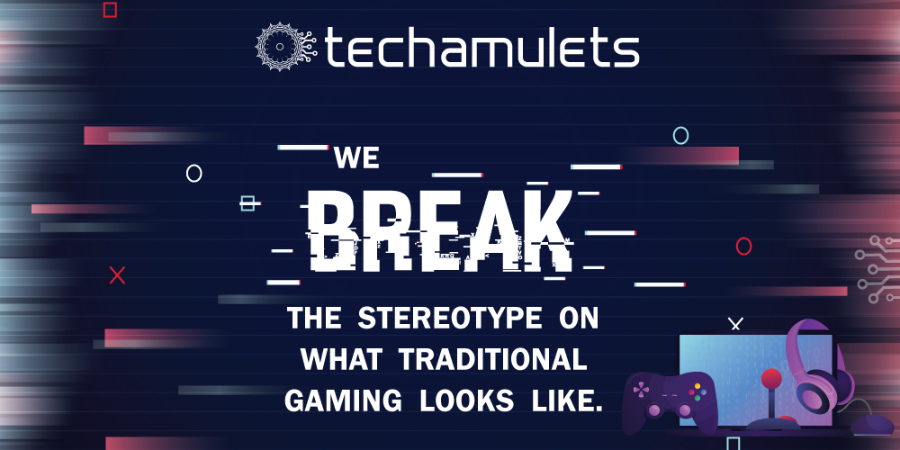 TechAmulets's tweet photo. We break the #stereotype on what #traditional #gaming looks like. 

#TechAmulets #globalgamers #future #gaming #nextgeneration #gamingindustry #games #mobilegames #consolegames #pcgames 

https://t.co/y2We9JgoUh https://t.co/kDJbOwDMgG