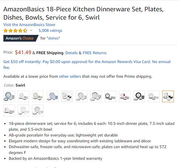 Smart_Shop_2020's tweet photo. AmazonBasics 18-Piece Kitchen Dinnerware Set, Plates, Dishes, Bowls, Service for 6, Swirl...
Grab it from here: https://t.co/yVrXW5kBNL

#cuisinart #plates #plate #ceramics #handmade #pottery #tableware #food #homedecor #Battletoads #kitchen #KitchenAppliances #Amazon #Dinner https://t.co/tGHTxxaOhK