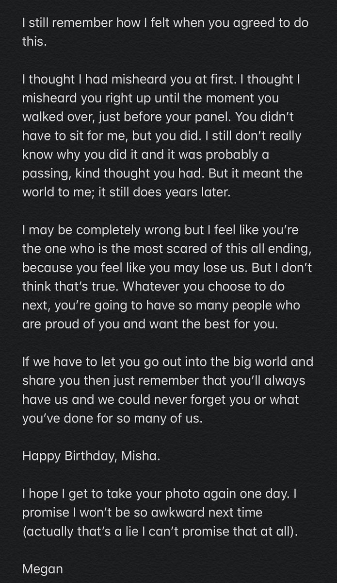 Happy Birthday, Misha 🌻