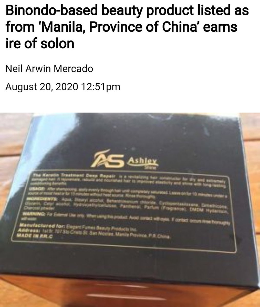 IndayAngBato's tweet photo. Wow, just wow! 
Manila, Province of China.. 
Kailan pa? 🤦‍♀🤷‍♀ https://t.co/157wvlWR2h