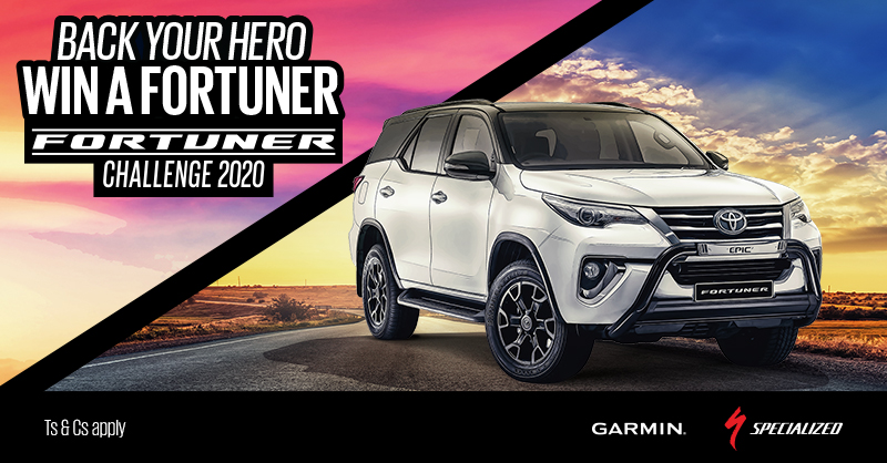 MensHealthZA's tweet photo. The #FortunerChallenge2020 is back! Want to win a Fortuner? All you need to do is back your hero and you could win BIG! Comment below with #BackMapule, #BackGiniel, #BackHanneke or #BackJunior. Enter now: https://t.co/JArZOwNThJ
#sponsored by @ToyotaSA https://t.co/9uKUHO9wPw