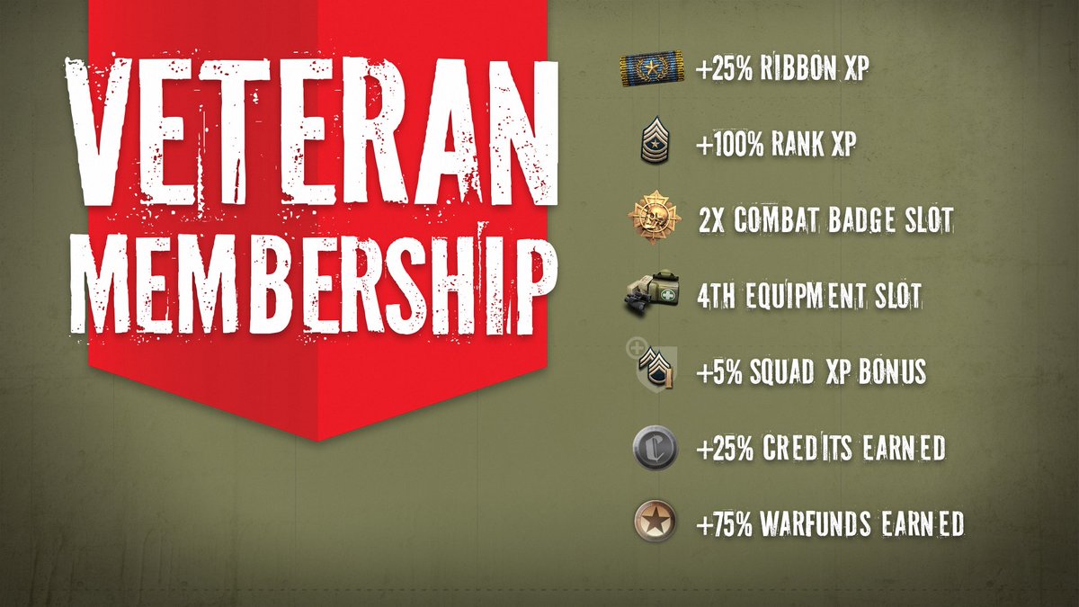 Heroes Generals V Twitter Soldiers Free 14 Day Veteran Membership With Your H G Merch Store Orders Over 75 Increase Your Ribbon Xp Rank Xp Warfunds Earned And More All While Wearing Some