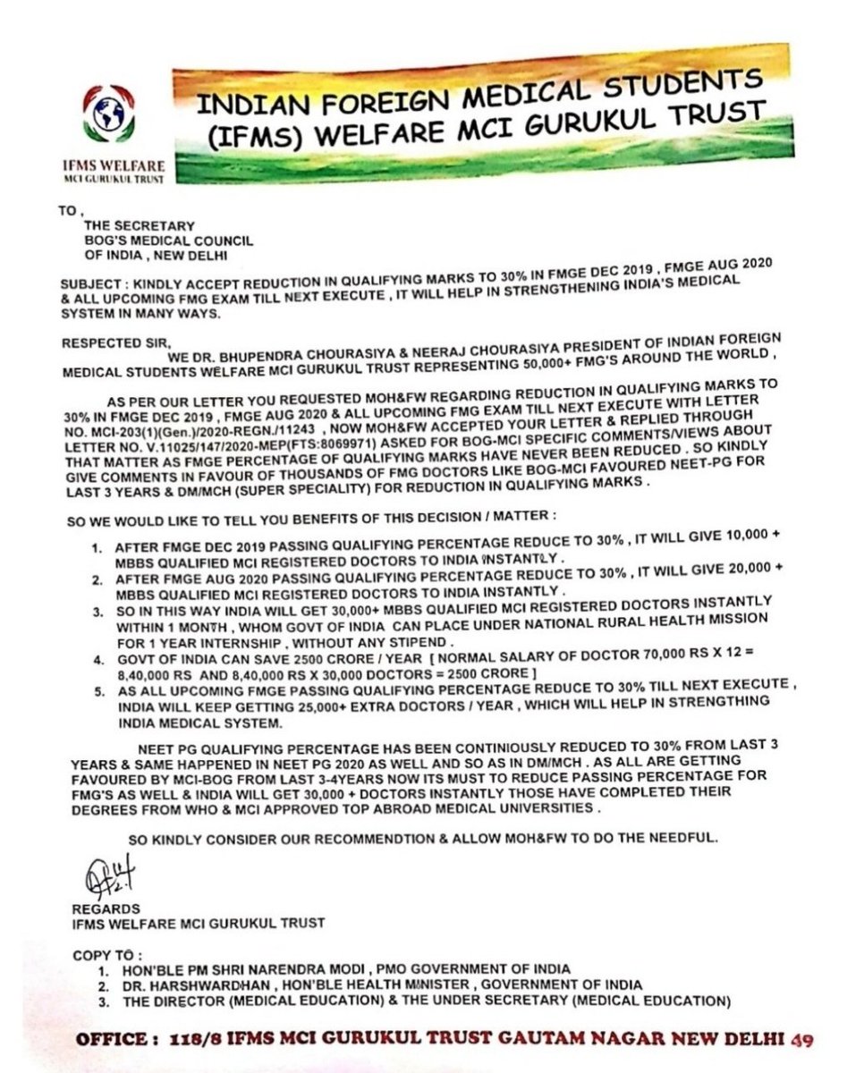 DrSanju42005108's tweet photo. @FMG54108098 @PMOIndia @drharshvardhan @nidhiindiatv @MoHFW_INDIA #letfmgserve

#indiaNeedFMGDoctor

#FMGEPP30

@PMOIndia @MoHFW_INDIA @drharshvardhan @narendramodi @AmitShah @htTweets @nidhiindiatv @indiatvnews @ANI @ZeeNews @sudhirchaudhary @News18India @Republic_Bharat @ABPNews @aajtak @BBCHindi @medicaldialogs @ThePrintIndia @NewsNationTV https://t.co/An4mVFswoM