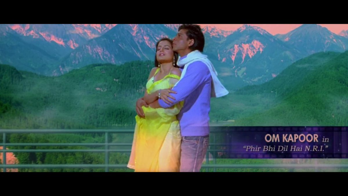  #OmShantiOm (2007) had a number of fictional / spoof filmsDhoom 5Main Bhi Hoon Na Phir Bhi Dil Hai NRI Return Of Khiladi