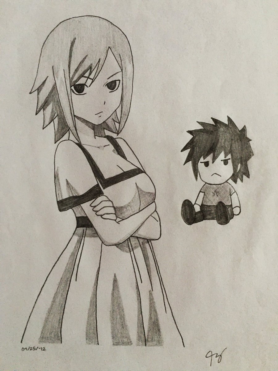 juvia lockser / ジュビアロクサー2012.04.25  #フェアリーテイル   #fairytail   #エリdrawings