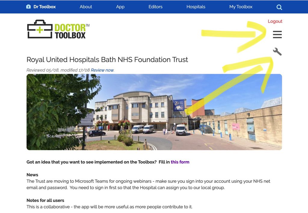 You can now buttons for all your popular pages e.g. Contacts, Handbooks, Guides, Investigations or embedded Induction Videos. Google forms can also be added for your QI project. All from your desktop or mobile device and updated in real time! <a href="/mindthebleep/">Mind the Bleep</a> @HEE_TEL <a href="/DrTonyYoung/">Tony Young</a>