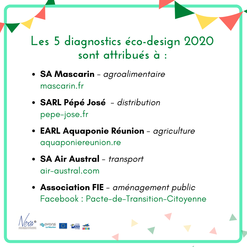 ARDIINEXA's tweet photo. Nexa a sélectionné les 5 bénéficiaires de son opération #Ecodesign 2020 en partenariat avec l'@agencethinkplus. Objectif : améliorer la qualité environnementale de leur projet en mettant à leur disposition des éco-designers🌿
👉Notre article à lire ici https://t.co/nGYwPLrIiq https://t.co/ohGttBtPlX