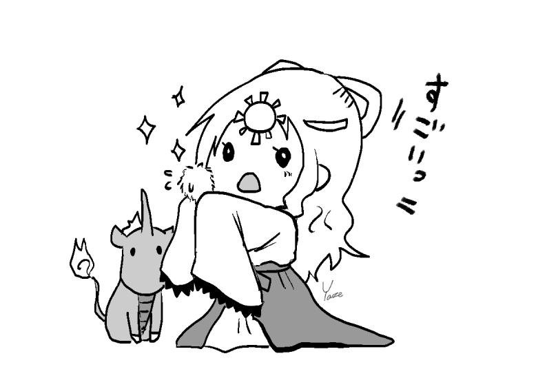 ケサランパサランの話、民間信仰としてとっても面白いな～。
なんとなくアマビエに通じるところもあるし、信仰心が枯渇して苦しんでるチビテラスちゃんなら神の使いってことくらいにしてしまいそう(というメモ)

⛩️モーメント:https://t.co/pQNpsNEUfU 