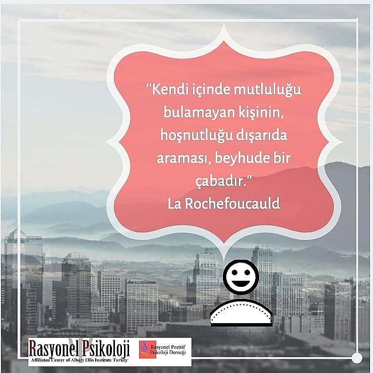 SoruPsikoloji's tweet photo. içinde mutluluğu bulamayan kişinin hoşnutluğu dışarıda araması Beyhude bir #rasyonelpsikoloji #bdtegitim #bdt #rddt #egitim #belge https://t.co/0E4AkVpgjF