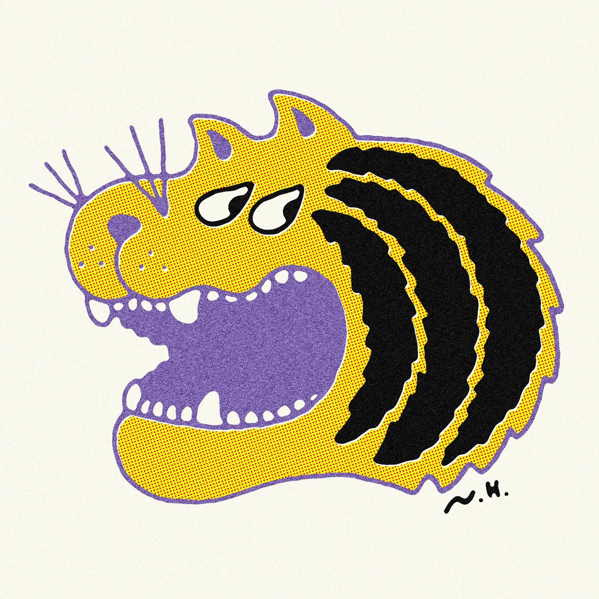 「Tiger. 」|ヒダカナオトのイラスト