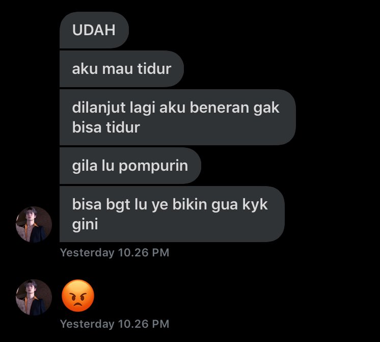 udah ini terakhir nanti kalian naksir