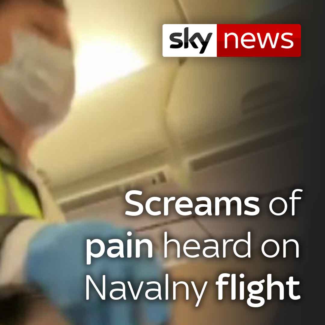 Sky News On Twitter New Footage From The Flight Alexei Navalny Was On Shows Paramedics Rushing To Help Amid His Groans Of Pain Get More On This Story Here Https T Co Zqroh2oxks Https T Co Offeakwa1e