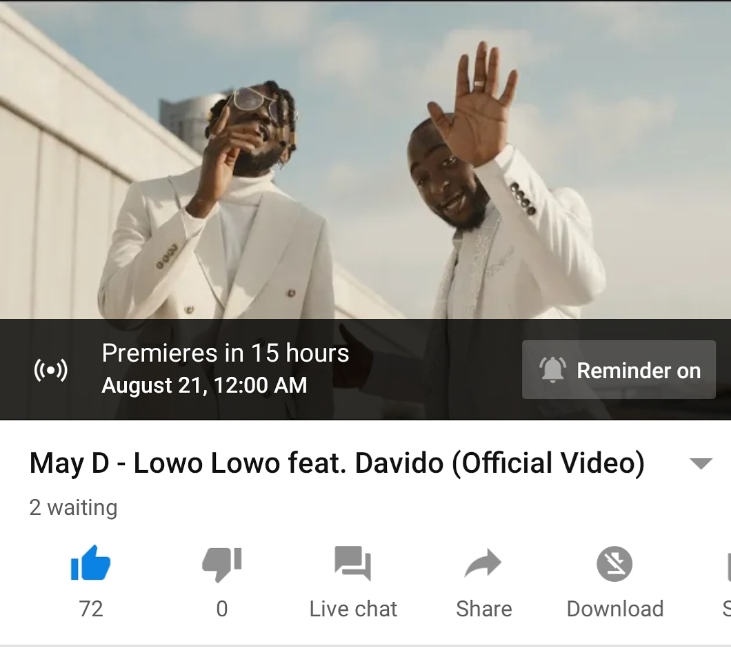 MisterMayD's tweet photo. OUT MIDNIGHT!!! #LOWOLOWOREMIX FT @davido 🔥🔥🔥 #SURREST X #BADDEST INCOMING .. https://t.co/PEp5txTrl5