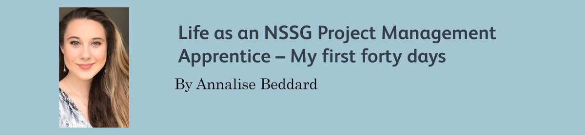 NSSGNuclear's tweet photo. Life as an NSSG Project Management Apprentice – my first forty days. Read one of our latest blogs from, Annalise Beddard: https://t.co/o59vhLQ5MN #blog #apprentice #apprenticeship #projectmanagement #NSSG  #RediscoverNuclear https://t.co/ljey1ECCdQ