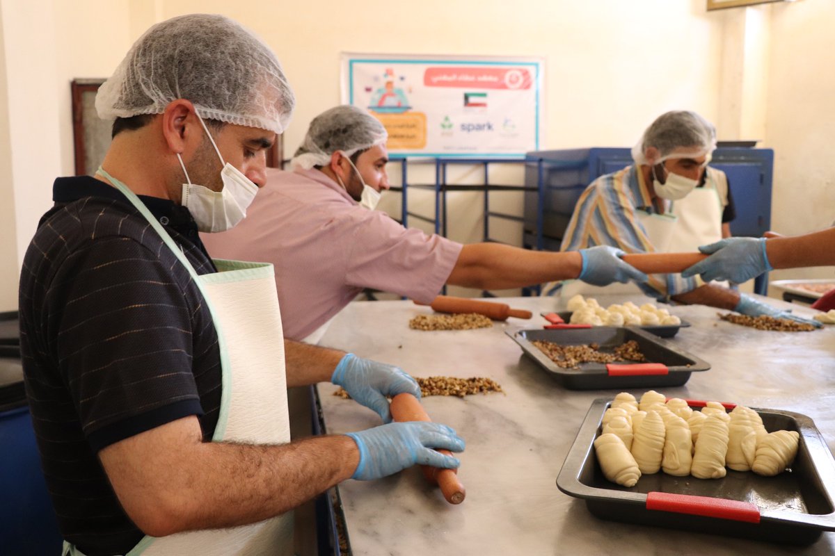 AtaaRelief's tweet image. Day after day, the vocational institution project is growing, and the knowledge and experience of the trainees are increasing.
Pictures of Ataa&apos;s Vocational Institute&apos;s workshops, in the Qah region, Idlib countryside.

#SPARKAlumni