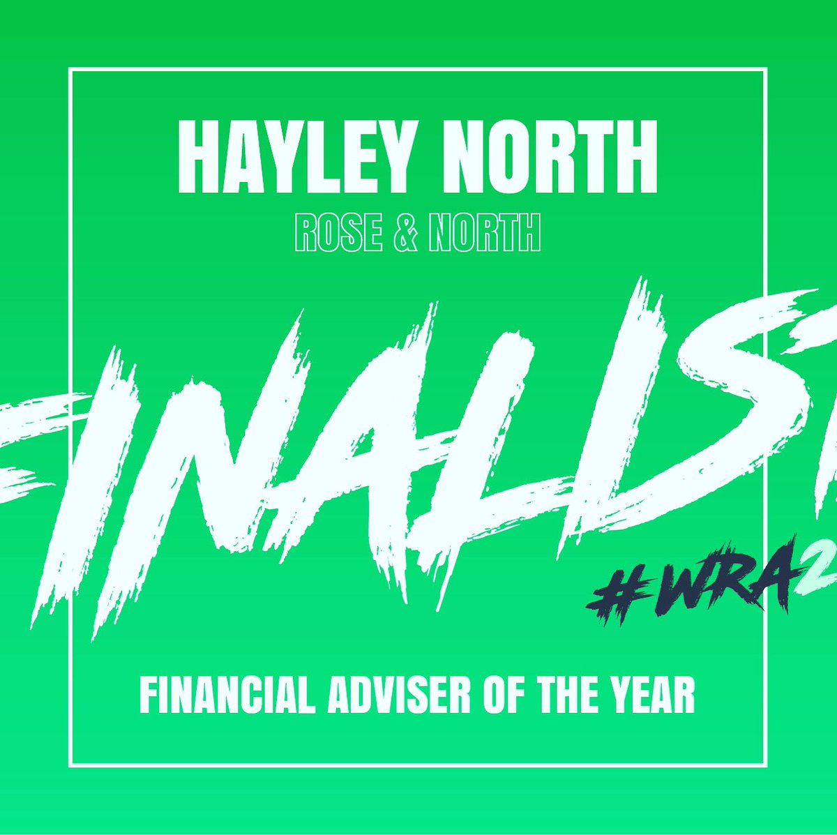 Cheery news today 😀. Thanks to the mystery person who nominated me. Good Luck next week everyone! #wra20