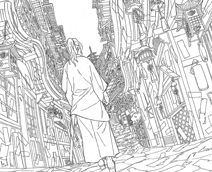地獄の塗り絵2020年8月号です 