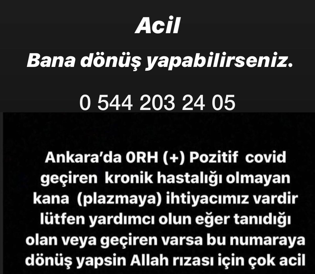 Amcam için kan arıyoruz yardım edebilcek olan varsa lutfen bana ulassin