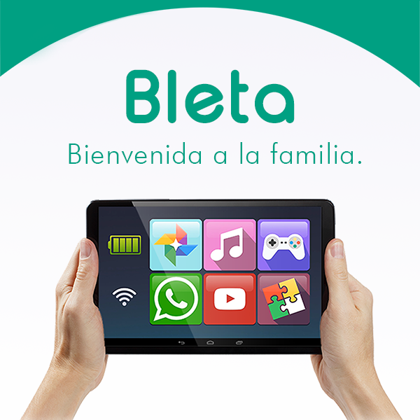 eways_'s tweet photo. ¡Te presentamos a Bleta!

Una tablet muy intuitiva de utilizar que ofrece aplicaciones adaptadas a nuestros abuelos y que sirve como herramienta para su entrenamiento cognitivo. Bleta nace con el objetivo de romper la barrera entre las nuevas tecnologías y nuestros mayores. https://t.co/mrEuEmrEjh