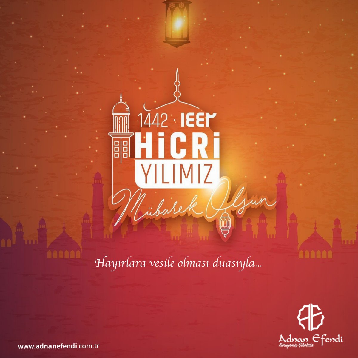 🌙 Hicri 1442 Yeni Yılınız mübarek olsun.
Hayırlara vesile olması 🤲 duasıyla...

#Hicri1442 #MübarekOlsun #AdnanEfendi