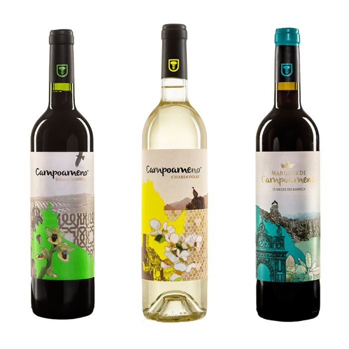 Trio de Ases de Bodegas Campoameno jaenparaisodesabores.es/packs/119-pack… #vino 
<a href="/CampoamenoBodeg/">Bodegas Campoameno</a> <a href="/ADSierraSurJaen/">ADSUR-SierraSurJaen</a> #SierraSur #Frailes #LosVinosSonTambienParaElVerano