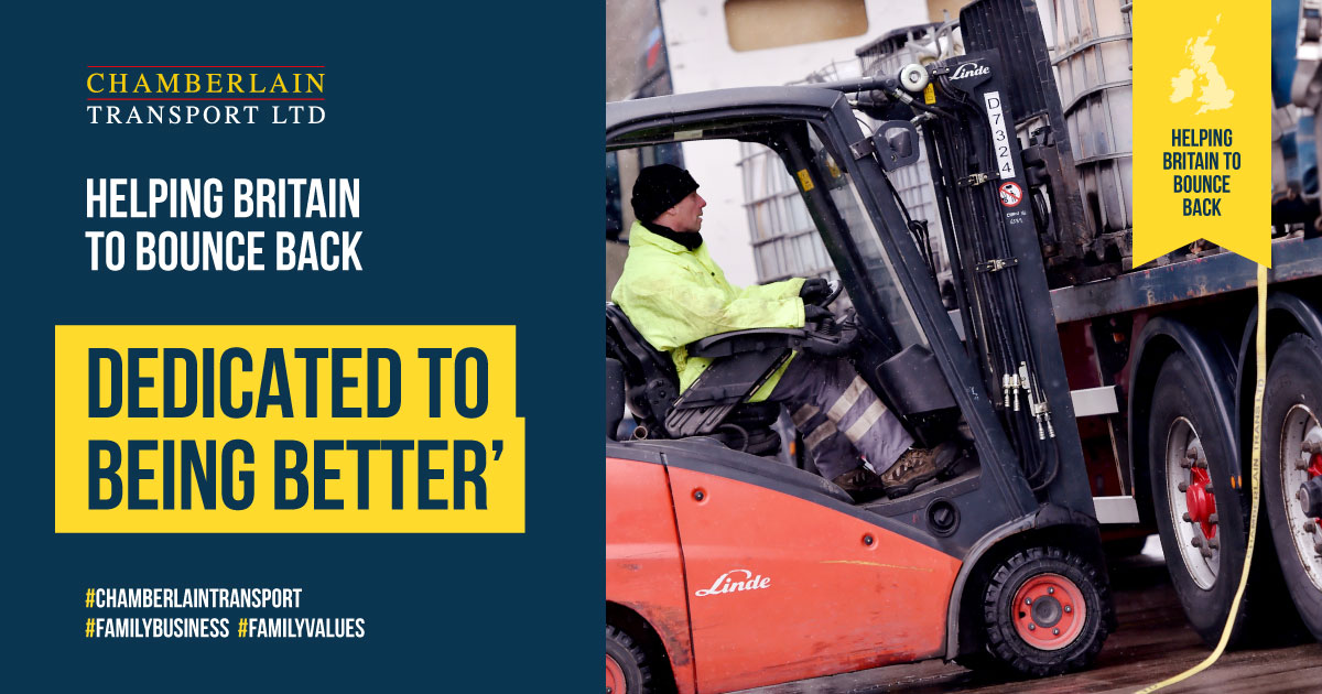 ChamberlainTra3's tweet photo. We are dedicated to reducing our impact on the environment. We do this by minimising our waste, using renewable products and components where possible and recycling materials rather than using landfill.
#ChamberlainTransport #HelpingBritainBounceBack https://t.co/bpW3rwxlpR