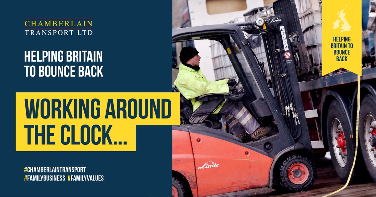ChamberlainTra3's tweet photo. As a part of the @Palletforce network, we are able to deliver to every UK postcode everyday with both economy and express services. What are you waiting for? Call 01270 502800 today.
#ChamberlainTransport #HelpingBritainBounceBack https://t.co/mEdgR5iJYC