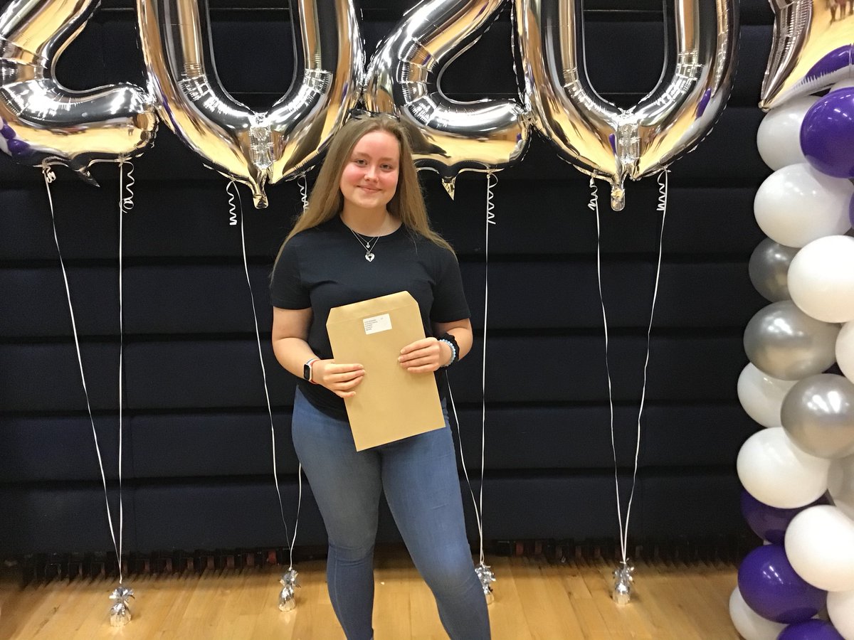 Congratulations, Caitlin Woodend on your fantastic grades and good luck at college studying media and photography!