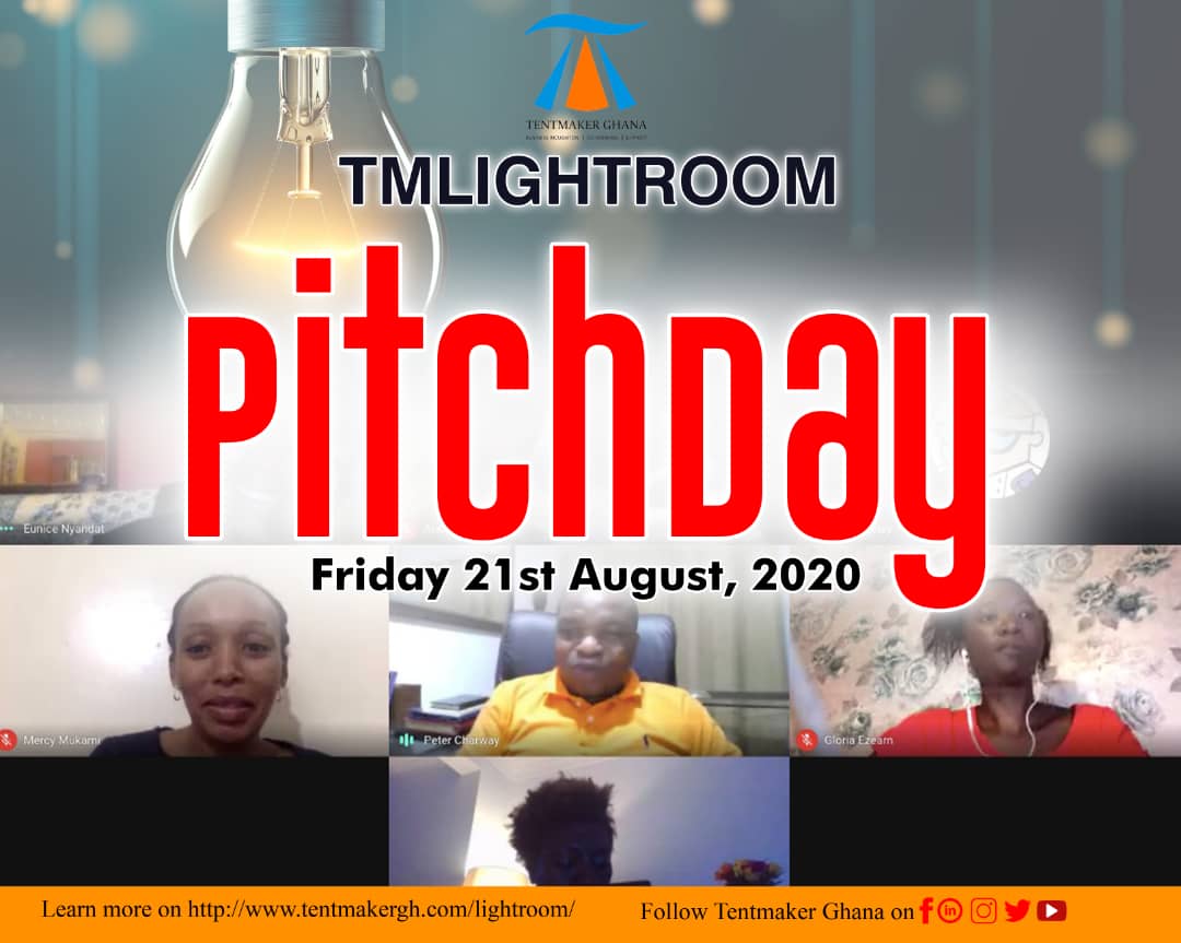 TentmakerGhana's tweet photo. #PitchDay: #TMLightRoom (https://t.co/hdZ4w5Hh9k); The African Enterprise Pitch platform - Building sustainable and scalable global brands of African origin... #EnterprisebeyondEntrepreneur #SolutionfortheWorld #innovation #Preparingawealthycontinent https://t.co/fs1LkLlaQl