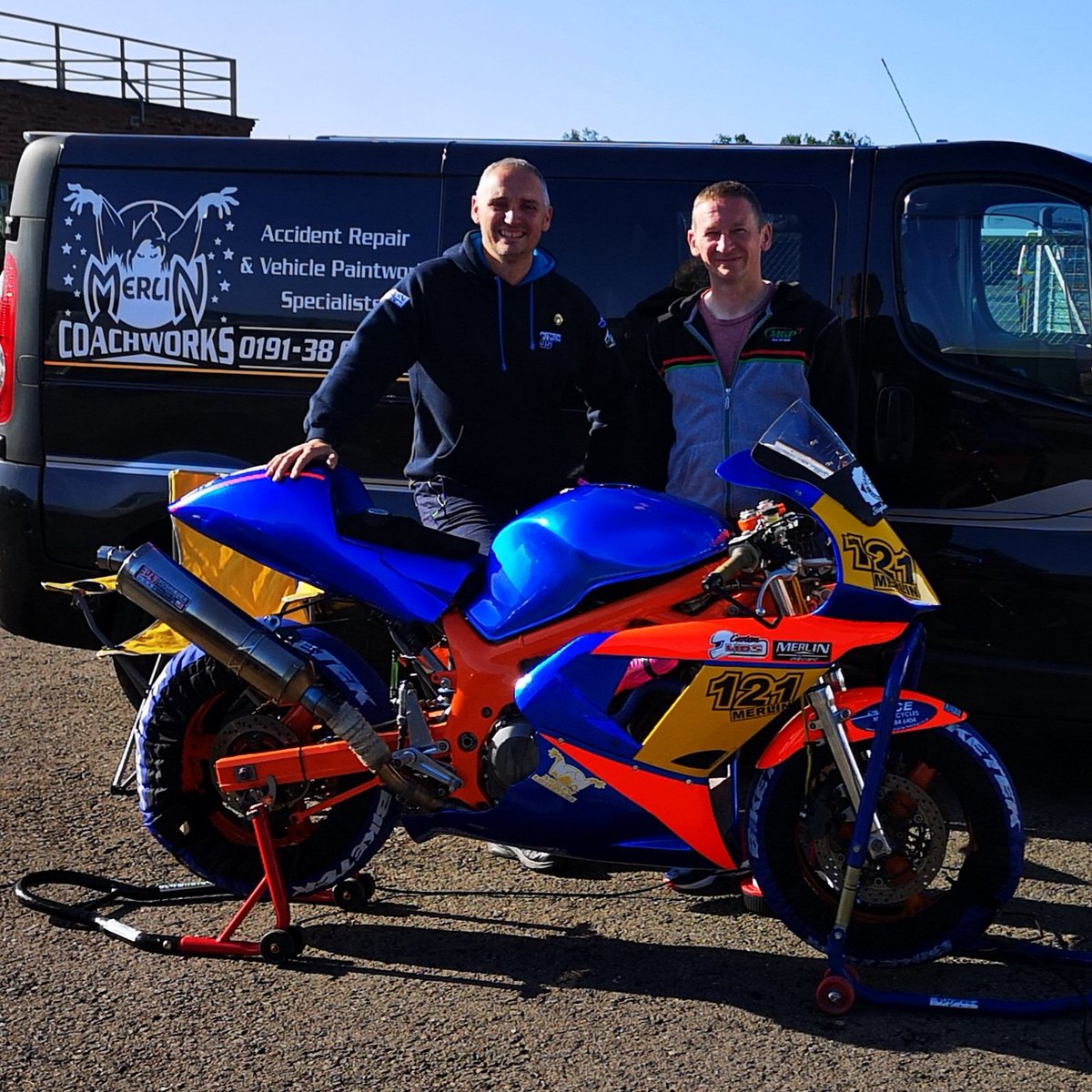 Who would have thought
30 years me and Mike have been racing and messing around with motorbikes