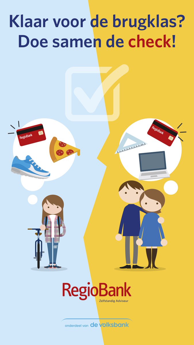De zomervakantie is bijna voorbij! Moet er nog iets geregeld worden voor het nieuwe schooljaar? #brugklas #RegioBank check het hier: delangendam.nl/pg-13870-7-975…