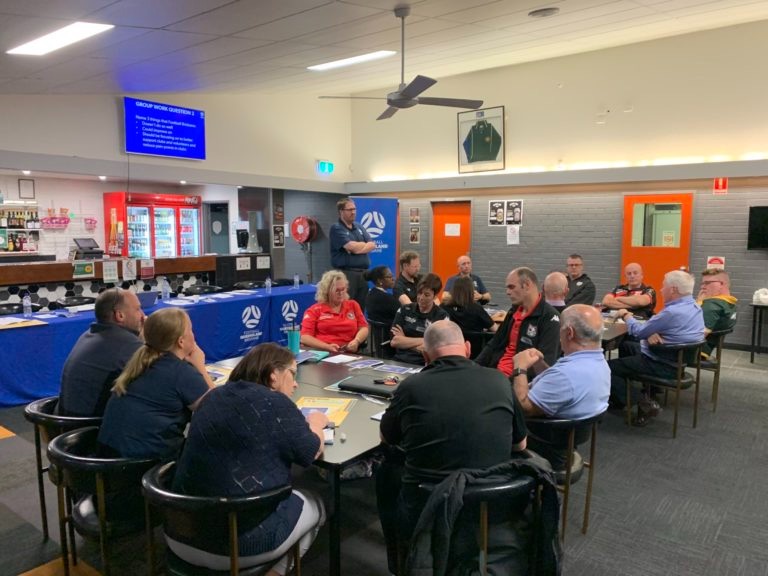 RafeGriffin's tweet photo. Fantastic to see our clubs provide their opinion on what Football Brisbane should be focusing on operationally for the next 18 months. Productive workshop and time now to develop and implement that feedback. https://t.co/Gh5AcoBYn7