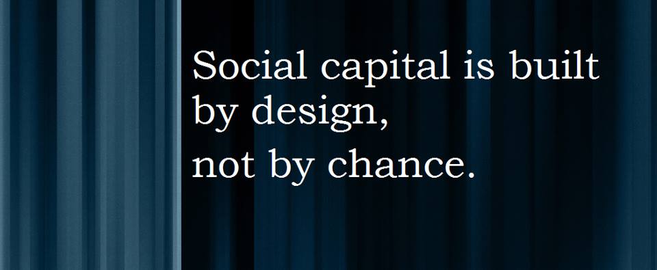 BNIUAE's tweet photo. Build Social Capital

Social Capital is acquired through networking because successful networking is all about building and maintaining solid, professional relationships.

https://t.co/ceQUOCTrVt https://t.co/XaLHNNaZeQ