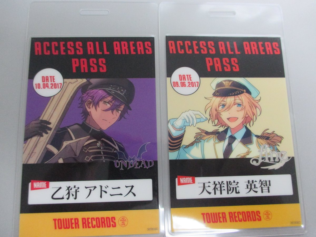 入荷情報】 「あんさんぶるスターズ！」 タワレコのバクステパスが