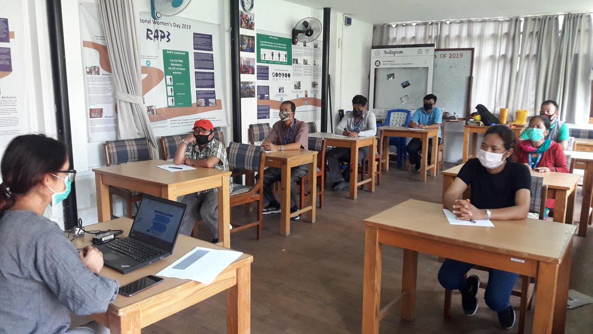 RAP3_MHLR's tweet photo. The RAP3 MHLR mandatory code of conduct training was provided to auxiliary staff at RAP3 MHLR office in the first week of August 2020. The training was delivered in three batches to minimise the number of participants visiting the office.
#CodeOfConductTraining #Inclusivity https://t.co/nHXMV9w41y