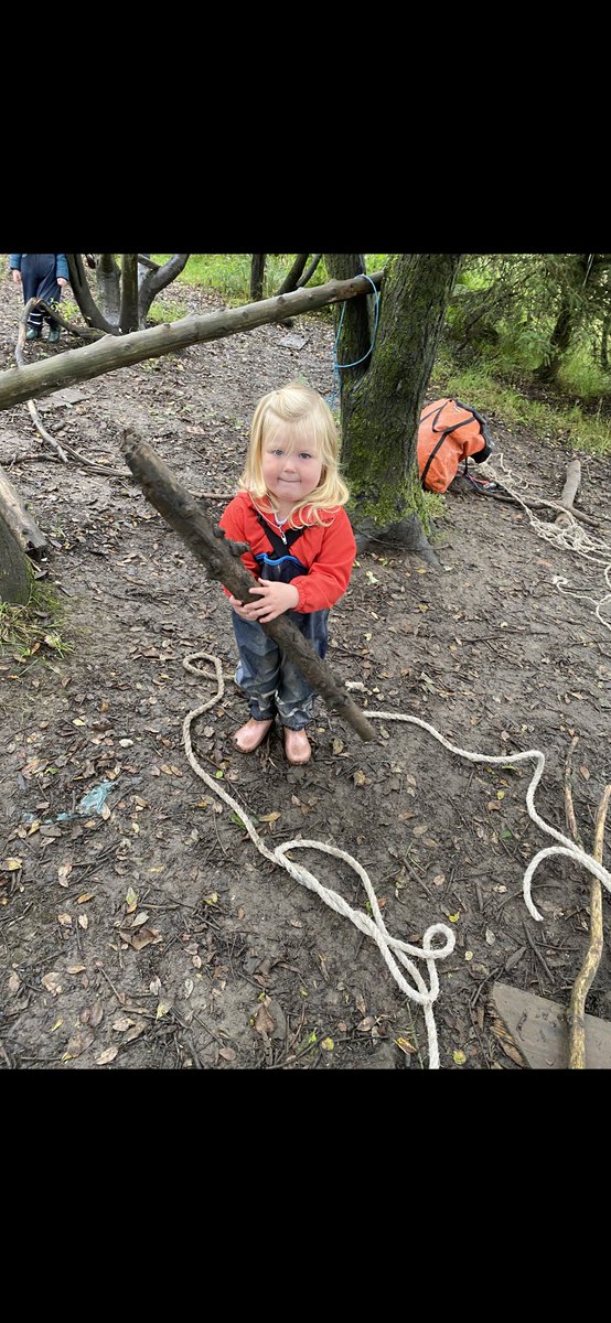 StepbyStep_CND's tweet photo. The boys and girls worked so hard to build our swinging branches❤️
#forestfun #woodwork #connectedlearning #bondingmoments #EarlyChildhoodEducation
#scotgovchildcare #northlanarkshirecouncil #earlyyearsscotland #thriveoutdoors https://t.co/xNgNXFdmHg