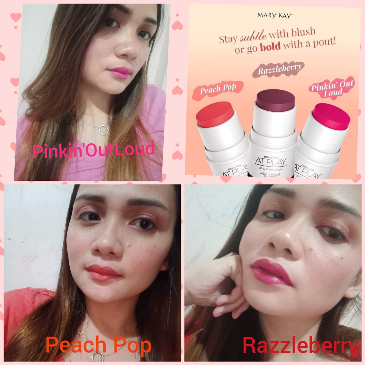 BagasinRose's tweet image. Mary Kay® At Play Lip and Cheek Tint💄😊 

This perfectly portable multitasking delivers the color you want without busting your budget👌

Mix and Match with other Mary Kay At Play™ shades to create endless look for work and play 💕💖

#MKAtPlay
#MaryKayPHL