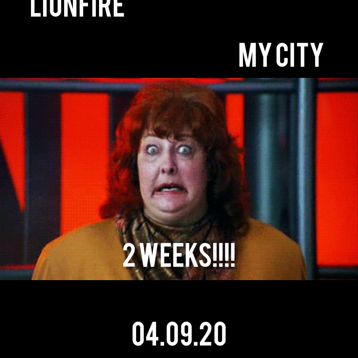 Lionfireband's tweet image. It's coming!! #lionfire #lionfireband #wearelionfire #mycity #2weeks #totalrecall #arnoldschwarzenegger #September #september20 #Spotify #AppleMusic #deezer #tidal