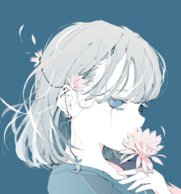 月の下で君を想う イラスト紹介 ノーコピーライトガール