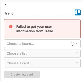 JThaaning's tweet photo. @TrelloStatus you integration in Zendesk is stop working - Could you please look at it - Zendesk refer to you guys https://t.co/Yk72cavL1B