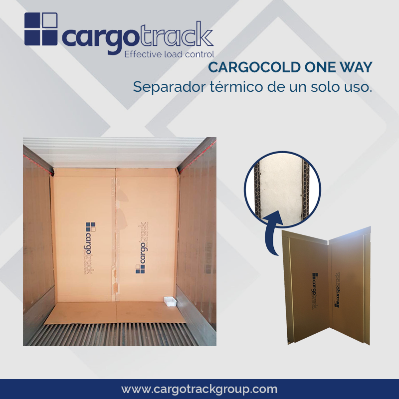 CargotrackEs's tweet photo. Gracias a las excelentes cualidades térmicas del Cargo Cold Oneway, con un factor k de 0,03 más el cartón por ambas caras, conseguimos un panel tipo “sándwich” que encaja perfectamente en las medidas de un contenedor reefer. 
https://t.co/kGlN4QtAUq
#Cargotrack #Separador https://t.co/jSoUP7w9tG